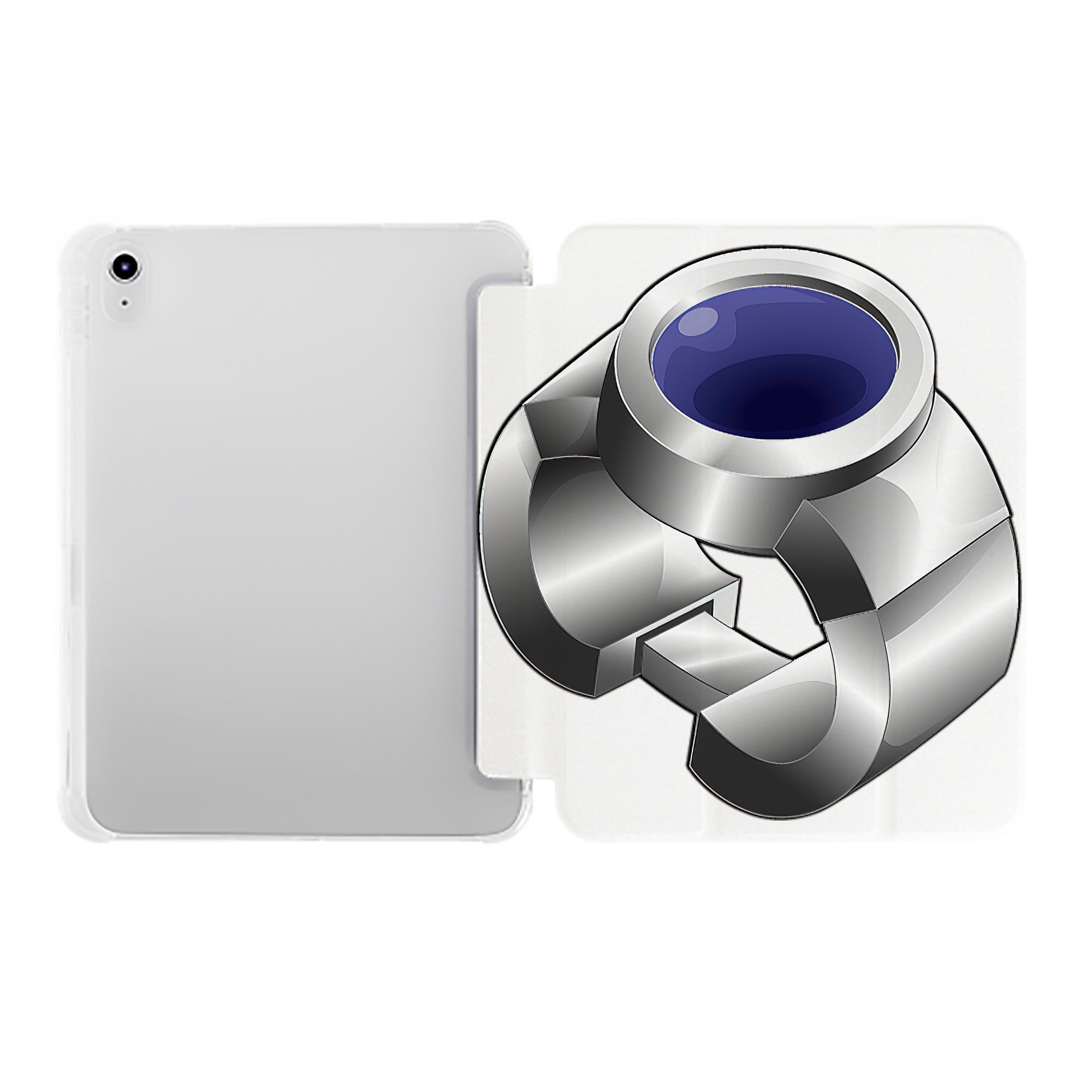 （画像用） 遊☆戯☆王 Yu-Gi-Oh! IPad ケース ペン収納付き 三つ折りスタンド PUレザー×シリコン 対応機種9.5/10.5/10.9インチ